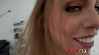 Whenever stepmom Britney Amber is near, my cock gets wildly excited and can't stay calm. She teases it relentlessly in our taboo encounters.