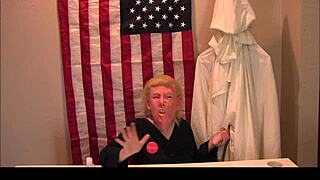 Trump's kkk press conference xxx fun