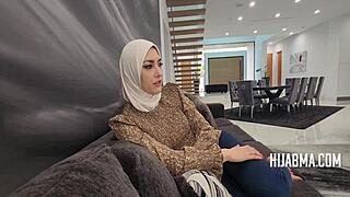 Step Mom Wears Burqa On Streets But Turns Freak In Sheets With Not Son In Taboo Pov