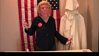 Trump's kkk press conference xxx fun