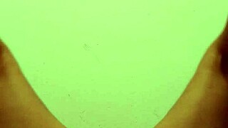 My amateur wife contrasts workout by going naked and stretching her hairy pussy in part 1