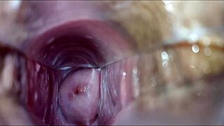 Subtle Vaginal Orgasm Buildup with Speculum Exploration Leading to Intense Release