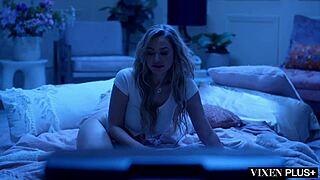 Vixenplus voluptuous besties Skye and Blake succumb to lust