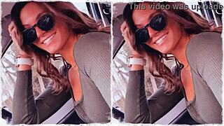 College girl Madisyn Huntt teases in bikini outfit haul with twerk nipslip cameltoe