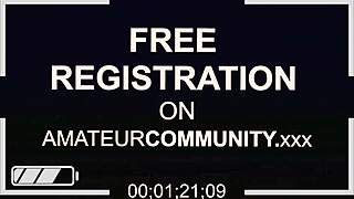 Ugly teen explores foamy fingering in bathtub for solo homemade fun