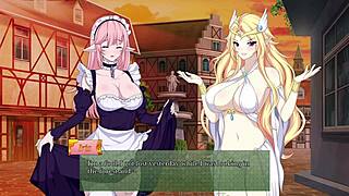 Let's play Hikari with big tits bondage and anal in Love Potion II anime hentai.