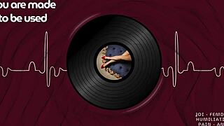 you are made to be used in femdom joi with anal humiliation and jerk off instructions