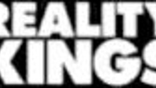 Gina Varney swallows cum after big black cock fucks her shaved pussy and ass by the pool!