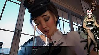 Prison Guard Episode with Hijab Milf in See-Through Pantyhose