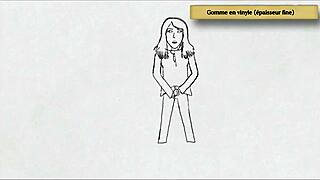 Teen 18+ Girl Unleashes Wild Pee Standing Up In Art Academy Home Studio