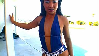 Ebony fucked missionary by bbc