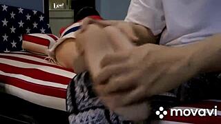 Chinese Nylon Feet Tickling Part 1