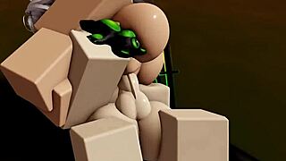 roblox fight goat animations with fishnets in cartoon style