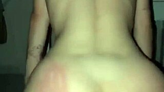 rough sex with spanking that leaves me red in homemade anal with narrow ass and fingering