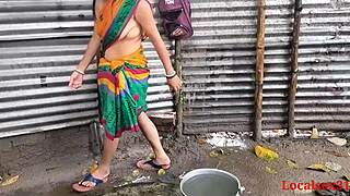 pussy licking indian girl with big tits gets doggystyle bent over hardcore fucking close up on webcam official video by localsex31