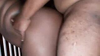 i enjoy outdoor fun with my ebony wife in doggystyle bent over action