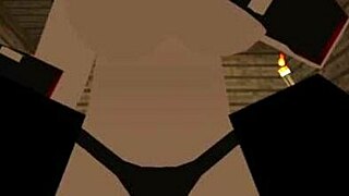 Big Ass Big Tits Minecraft Girl Ellie Rides In Cowgirl Position For Creampie Sex And Moaning