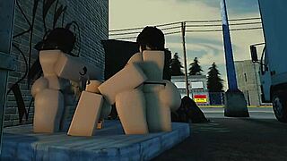 i uh love watchin this roblox futa with big tits squirtin in double penetration
