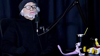 watch the naughty interview full of debauchery with flor de damiana and vovô moai in porn cast brazil - part 2 on sheer red