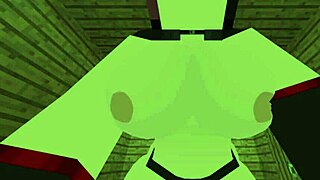 Big Ass Big Tits Minecraft Girl Ellie Rides In Cowgirl Position For Creampie Sex And Moaning
