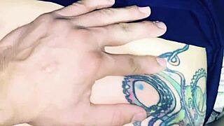 Petite student girl in skirt gets punished with rough doggystyle in garage