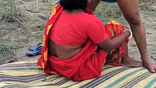 Hey, isn't this Bangladeshi cute girl enjoying outdoor group fun with natural tits and tight pussy?