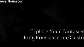 ready to swallow cum in this topless edging therapy session?