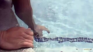 Blonde skips book for outdoor blowjob deepthroat cum in mouth cowgirl riding sex