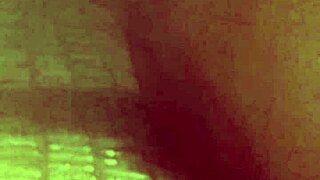 hot latina wife takes hard cock pounding in sauna with quickie handjob and orgasm