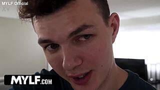 Step-Grandson Spies On Hot Step-Nana Masturbating In Taboo Scene