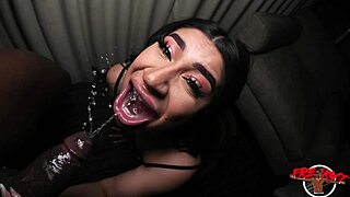 Mila Milkshake Begs for Pee After Ass Hole Destruction by Muscular Stud