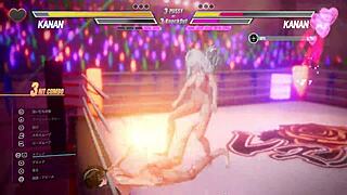 Lesbian battle 3 turns into wild pussy sex showdown!