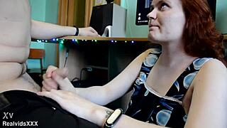 Hubby Needs Relief With His Wifes Mouth At The End Of The Day