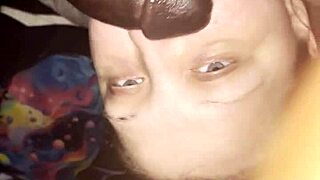 what happens when that late night demon head craves big black cock sucking