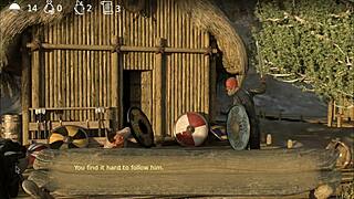 Big cock dominates six porn game with intense cumshot action