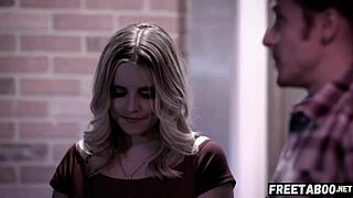 I met blonde big tits Codi Vore at the night club. Now she's naked in my hotel room for full movie on freetaboo net