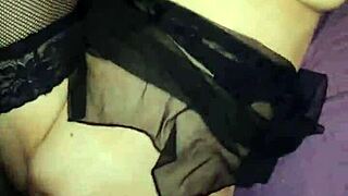 wife at 40 looks incredible in homemade stockings