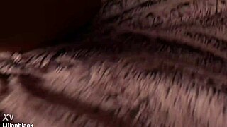 Fingered my wet naughty hairy pussy with big clit big pussy lips dildo and fingering