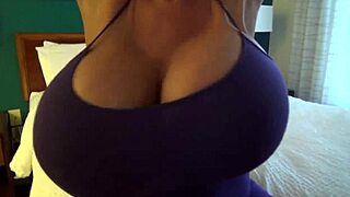 I feel so aroused by Mrs. James's huge fake tits bouncing in that big bikini.