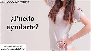 Doctora enfadada, are you ready for this angry Spanish nurse JOI session in hospital?