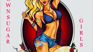 Handsome young man saves ebony teen from pool drowning then gives her squirting cowgirl sex with big cock pounding.