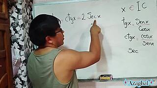 Brazilian Teacher In Bedroom With Student.