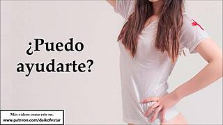 Doctora enfadada, are you ready for this angry Spanish nurse JOI session in hospital?