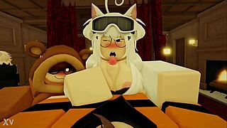 Hey slut why not give me a boob job and ride my cock like a true roblox whore?