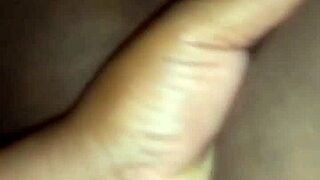 Ebony BBW with Big Natural Tits Gets Licked and Fucked