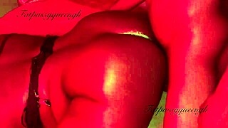 Spreading my stepmom's wet pussy wide open for aggressive hardcore doggy pounding in part two