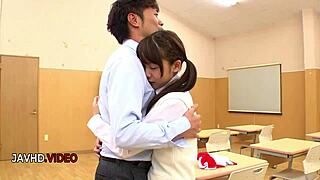 hey, check out this naughty japanese student getting into passionate rough masturbation for miu suzuha