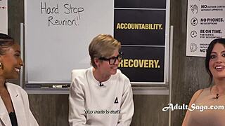 How was that orgy? Interview with Kenna James Reagan Foxx Bree Mills