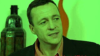 Bound Sub Squirts During Rough Pussyfucking