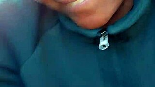 Real 18 year old African engaged slut swallows my nut in her driveway while fiance waits inside